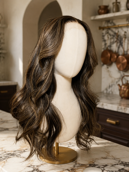 Lumi- 18" Highlighted Wig (S)