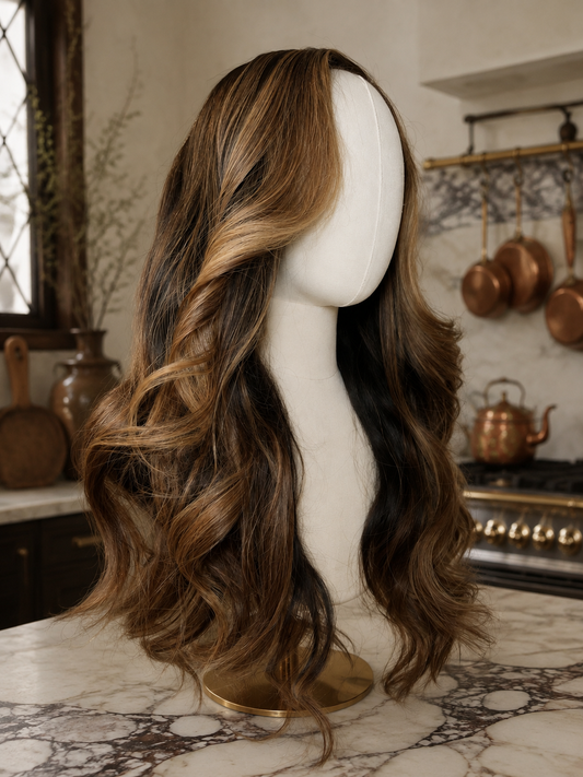 Sol- 18" Highlighted Wig (M)